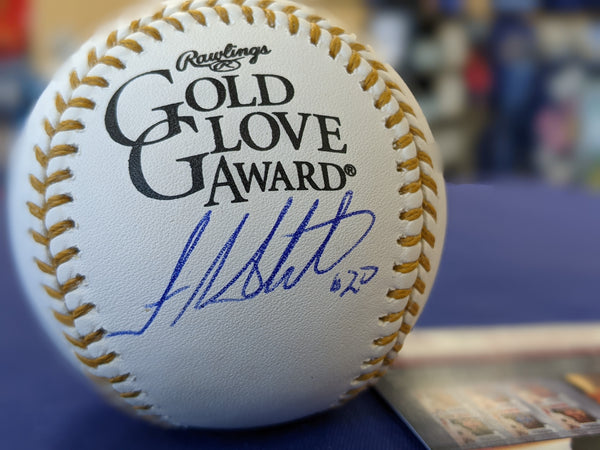 Kansas City Royals Frank White Signed Autographed Gold Glove Baseball JSA