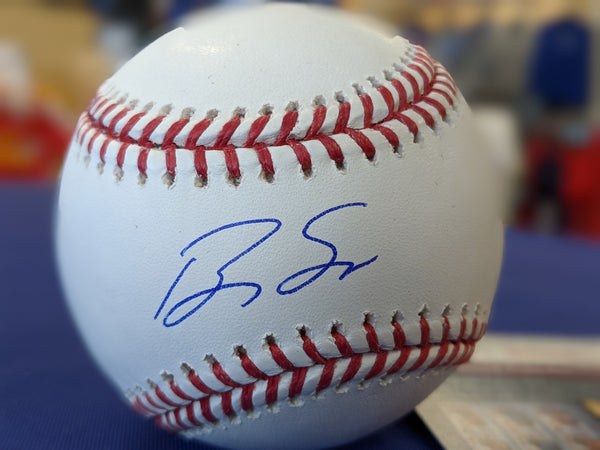 Kansas City Royals Brady Singer Signed Autographed OMLB Baseball JSA