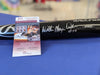Kansas City Royals Willie Mays Aikens Signed Autographed Black Bat JSA