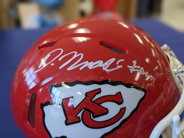 Kansas City Chiefs Derrick Nnadi Signed Chiefs Speed Mini Helmet JSA