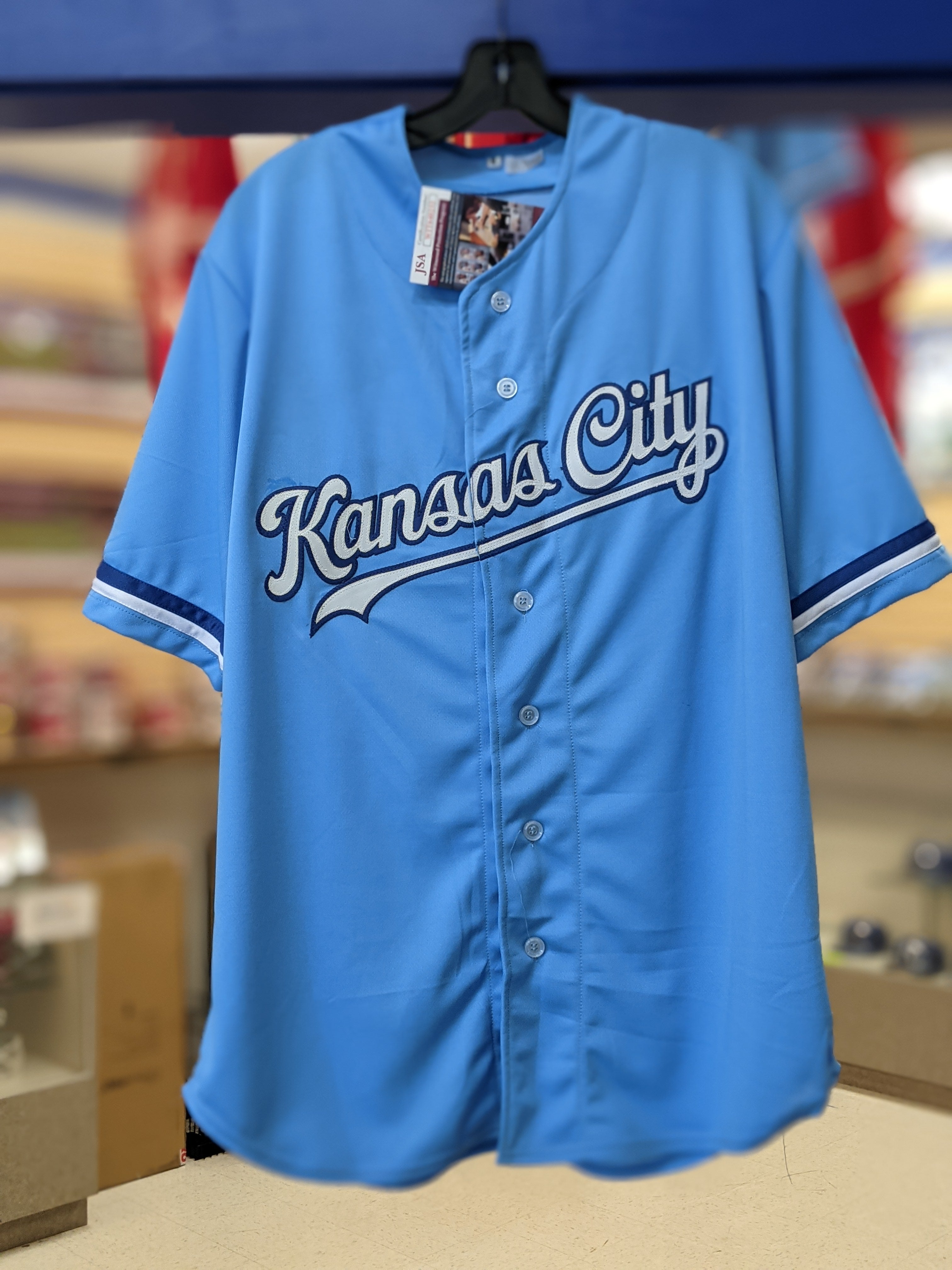 Kansas City Royals Whit Merrifield Signed Autographed Custom