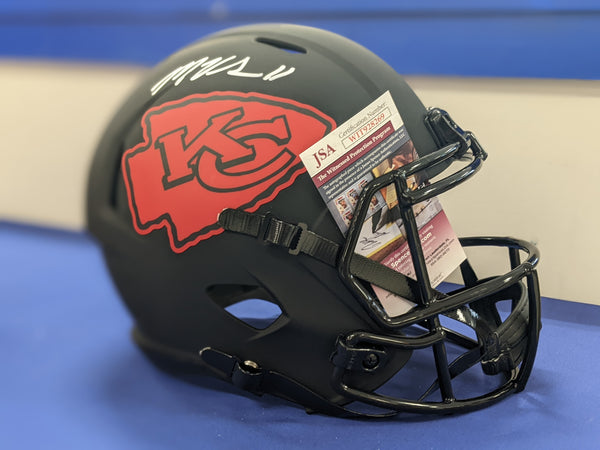 Kansas City Chiefs Marquez Valdes-Scantling Signed Eclipse Replica Helmet JSA
