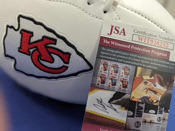 Kansas City Chiefs Marquez Valdes-Scantling Autographed Football JSA