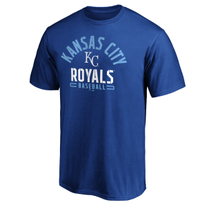 Kansas City Royals Iconic Cotton Arched Stencil SS - by Fanatics