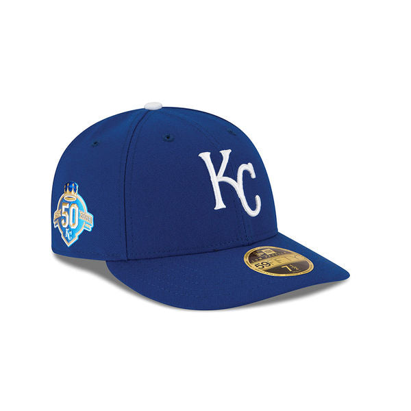 Kansas City Royals 50th Anniversary Fitted Low Profile 59FIFTY Hat
