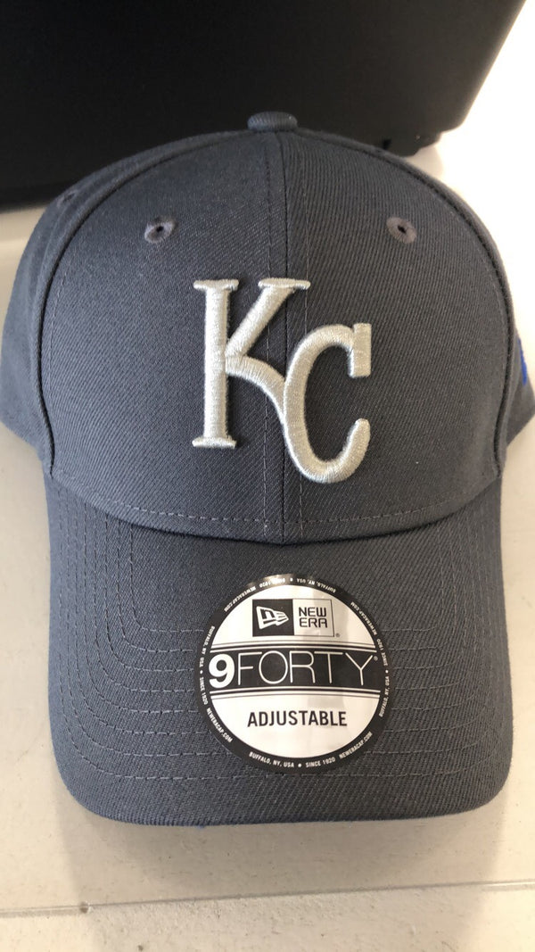 Kansas City Royals The League Graphite 9FORTY Adjustable Hat by New Era