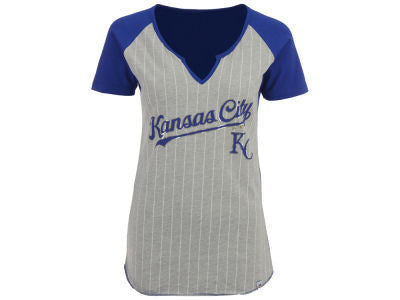 Kansas City Royals Girls From The Stretch Notch T-Shirt by Outerstuff