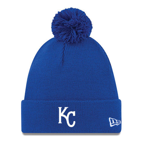 Kansas City Royals Pom Cuff Knit Hat by New Era