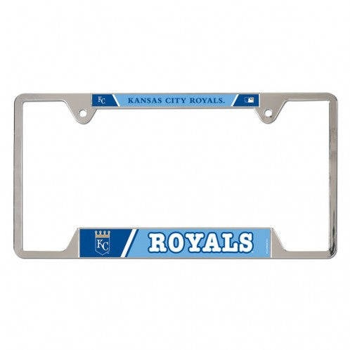 Kansas City Royals Metal License Plate Frame