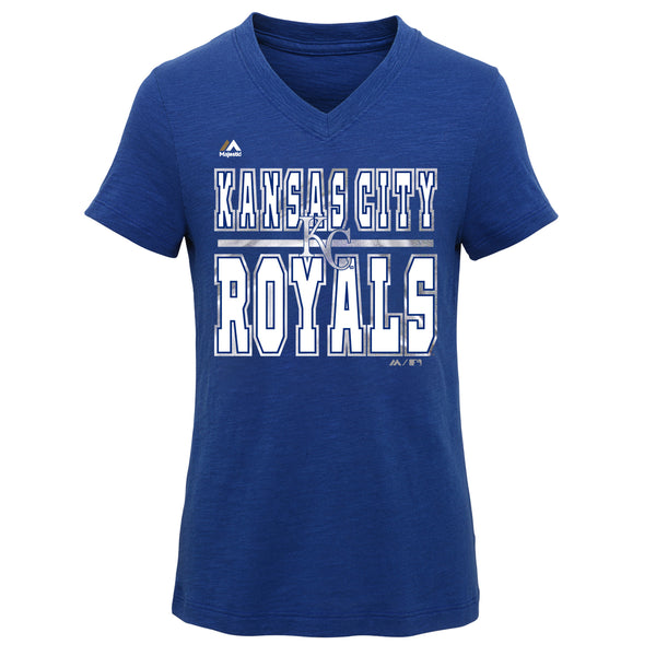 Kansas City Royals Girls On Base T-Shirt by Outerstuff