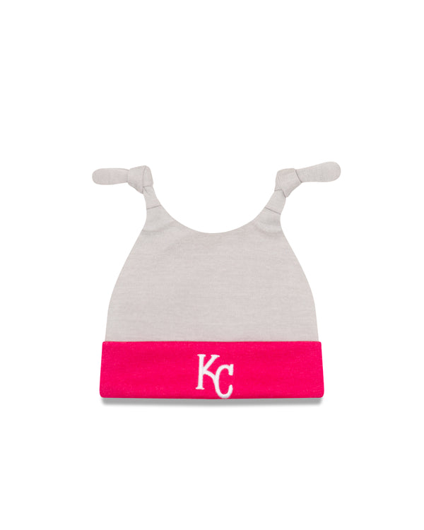 Kansas City Royals Infant Pink Shadow Knit Hat by New Era