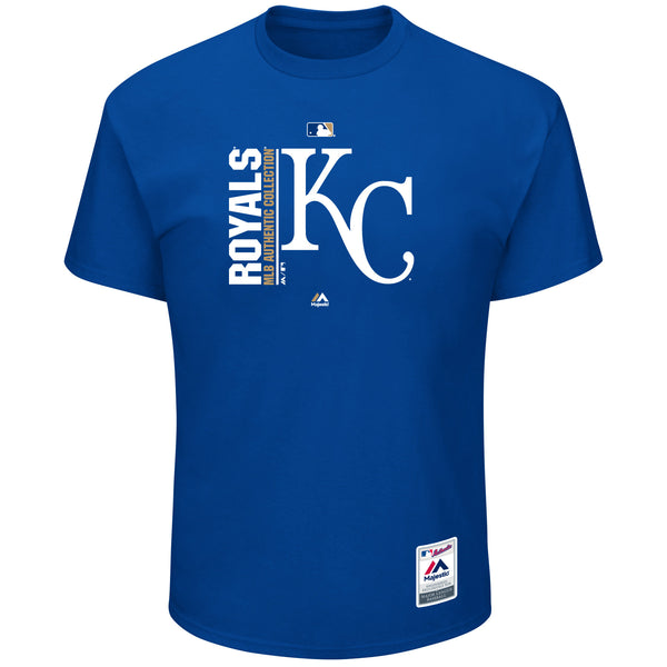 Kansas City Royals Men's Team Icon Clubhouse Short Sleeve T-Shirt by Majestic