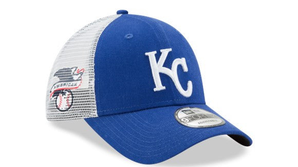 Kansas City Royals Trucker Duel Adjustable 9FORTY Hat by New Era