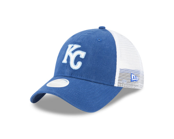 Kansas City Royals Ladies Trucker Shine Adjustable 9TWENTY Hat by New Era