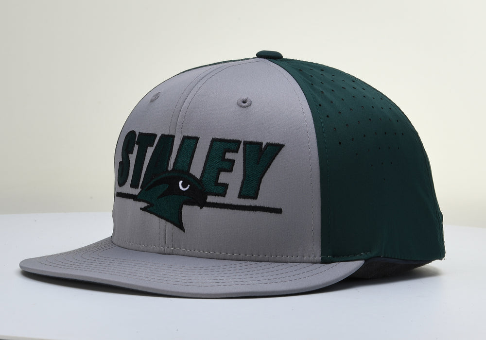 Staley Falcons PTS30 Green/Gray Stretch Fit Hat by Richardson