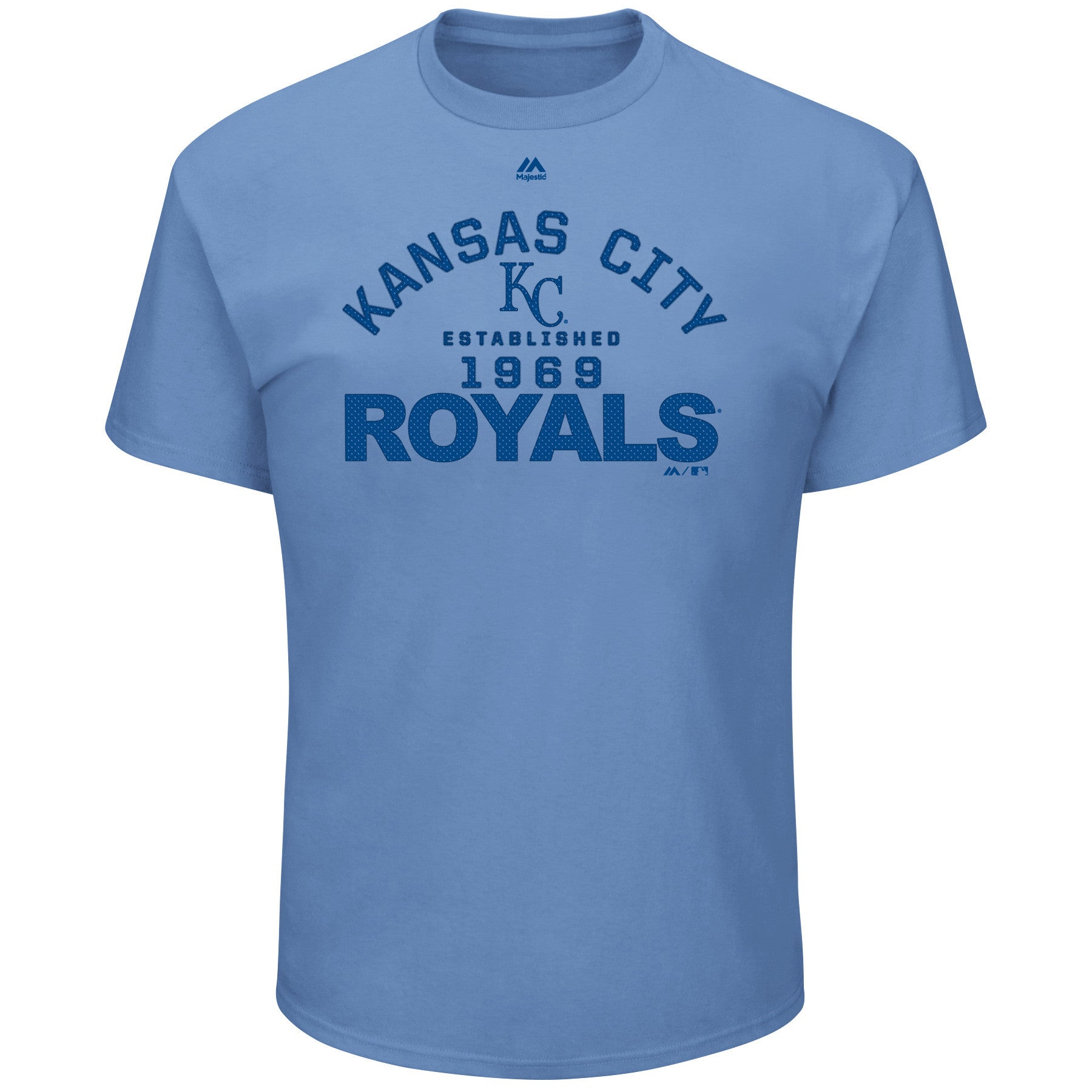 Majestic Athletic Men's T-Shirt - Blue - XL