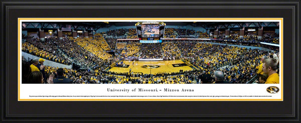 Missouri Tigers Basketball Panoramic Picture - Mizzou Arena