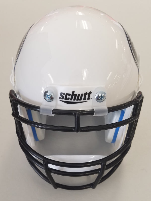 Missouri Tigers White w/ Black Oval Tiger Mini Helmet by Schutt