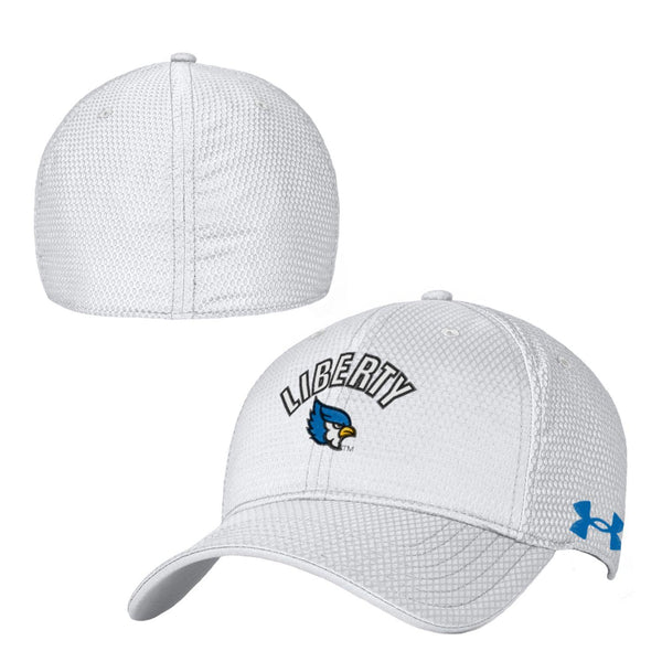 Liberty Blue Jays WHITE FLEX FIT Hat - Under Armour