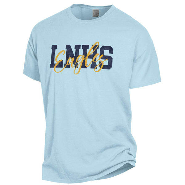 Liberty North Eagles Comfort Wash Logo Marine Short Sleeve T-Shirt by Gear