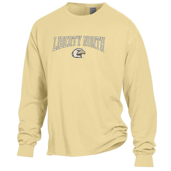 Liberty North Eagles Comfort Wash Gold Long Sleeve T-Shirt by Gear