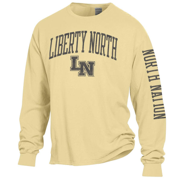 Liberty North Eagles SQUASH COMFORT WASH LS T-Shirt - Gear
