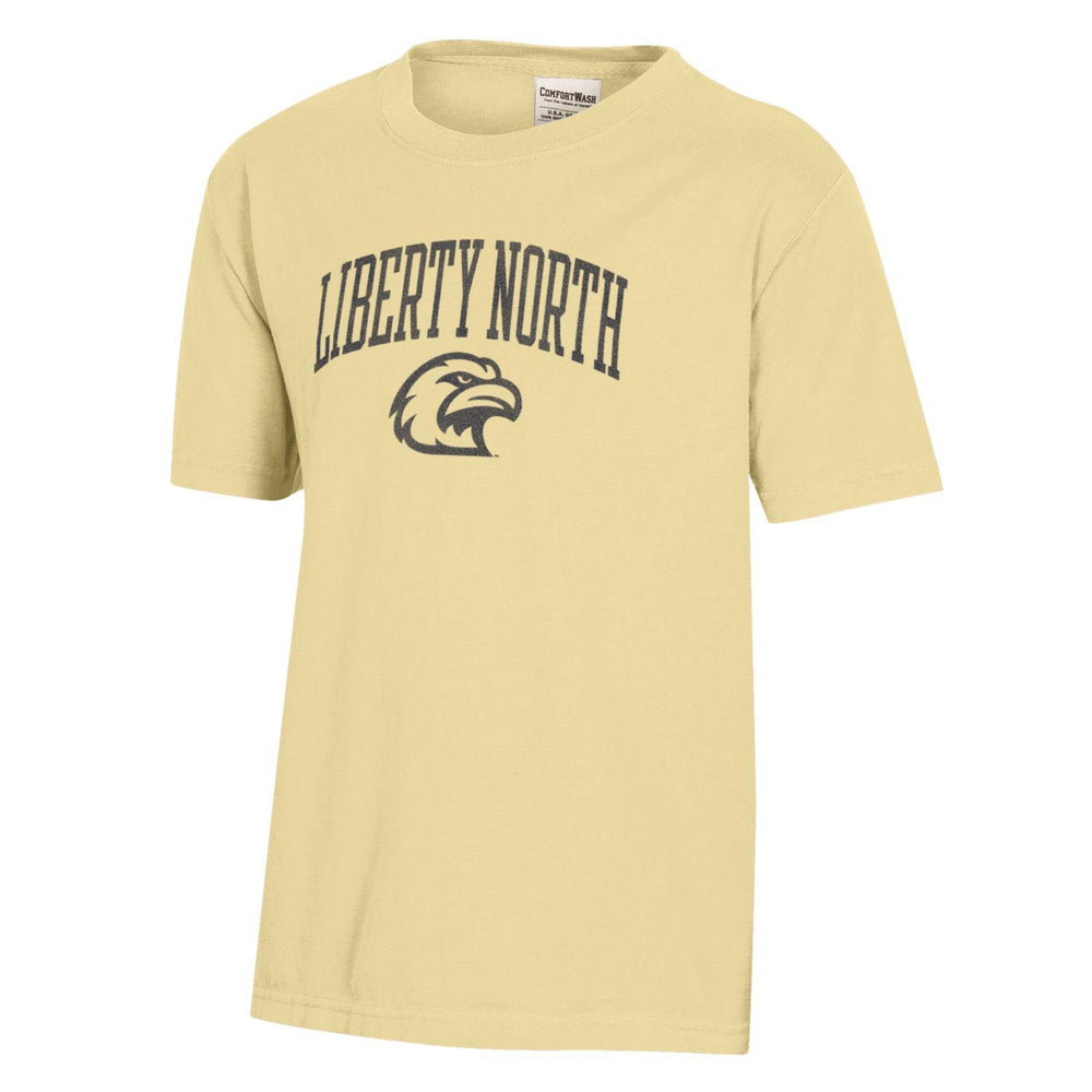Liberty North Eagles Comfort Wash SUMMER SQUASH Youth T-Shirt - Gear