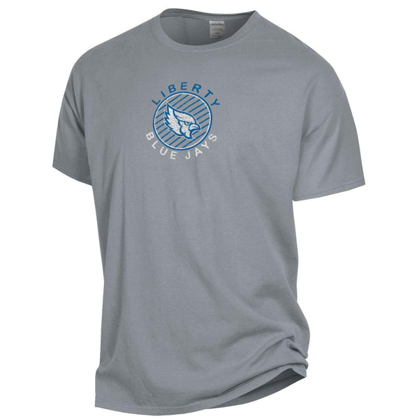 Liberty Blue Jays Comfort Wash CONCRETE Short Sleeve T-Shirt - Gear