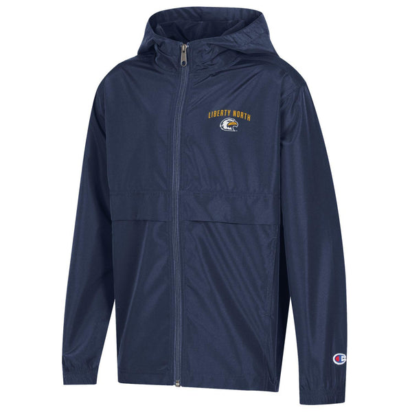 Liberty North Eagles Youth Midnight Navy Full Zip Jacket by Champion