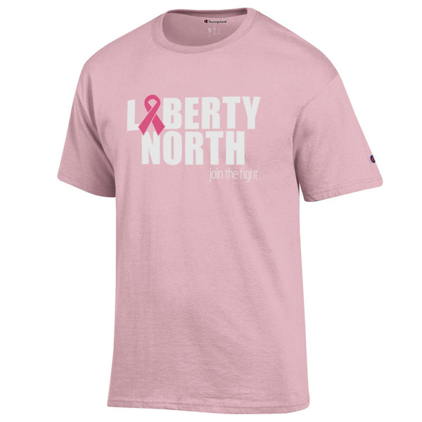 Liberty North Eagles BREAST CANCER AWARNESS T-Shirt by Champion
