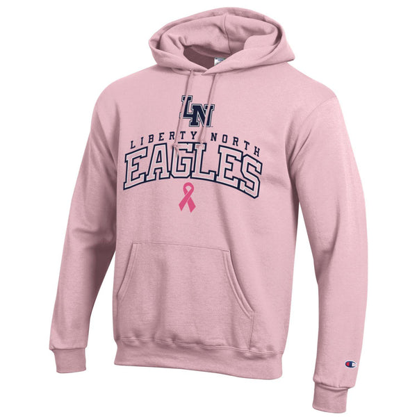 Liberty North Eagles BREAST CANCER AWARNESS Hoodie - Champion