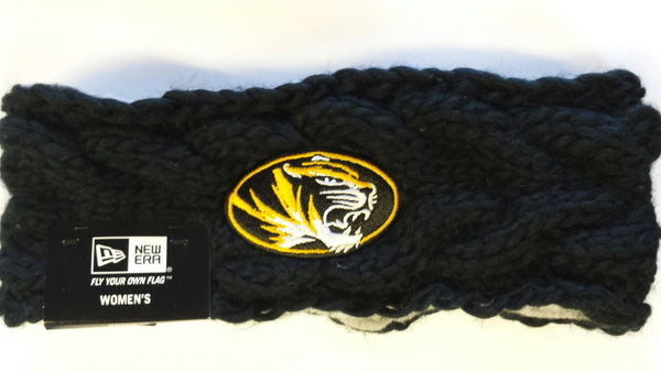 Missouri Tigers Ladies Cable Knitter Fleece Headband by New Era