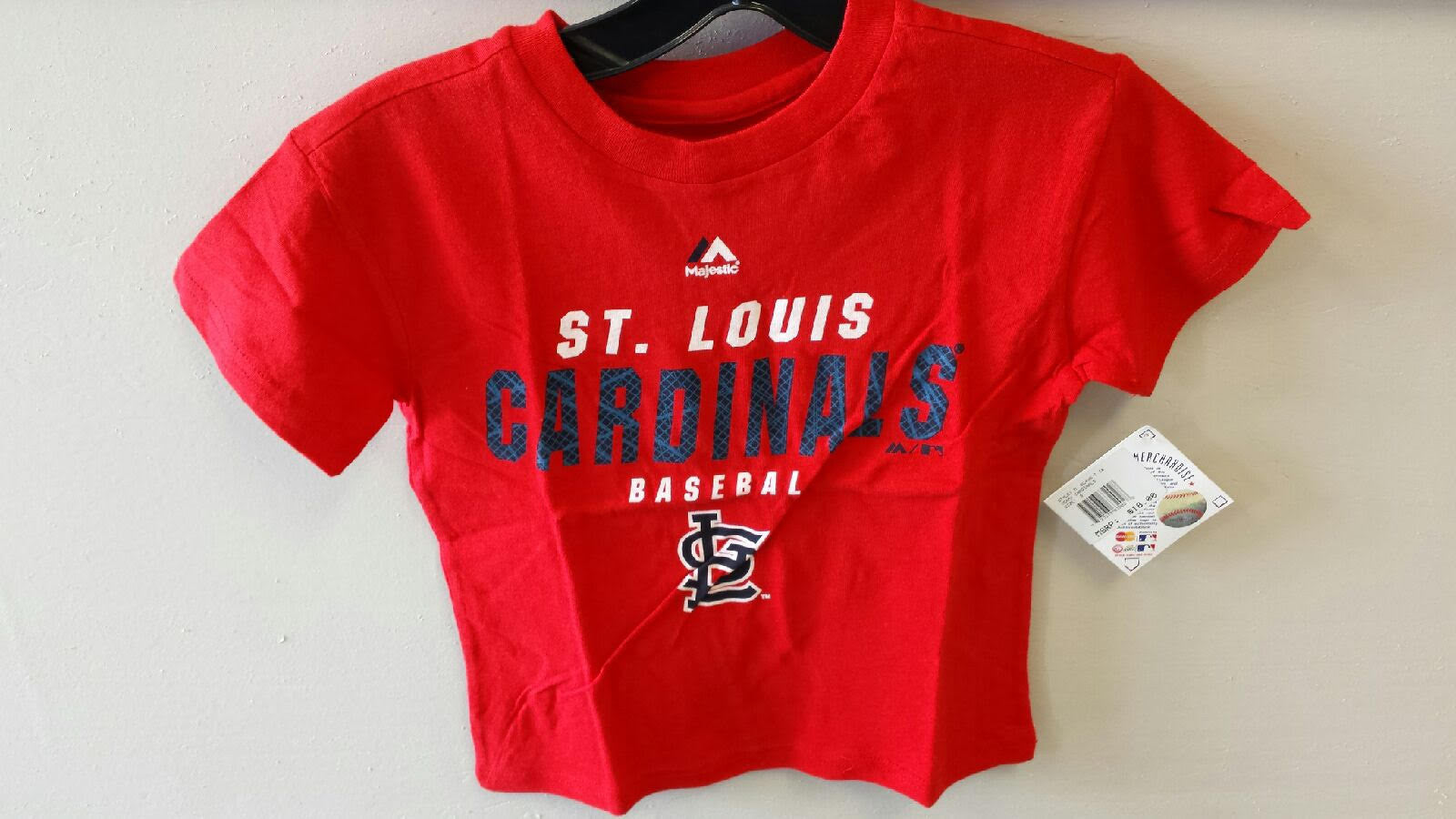 St. Louis Cardinals Boys 4-7 T-Shirt by Majestic