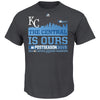 Kansas City Royals We Own The Central Youth Locker Room T-Shirt by Majestic