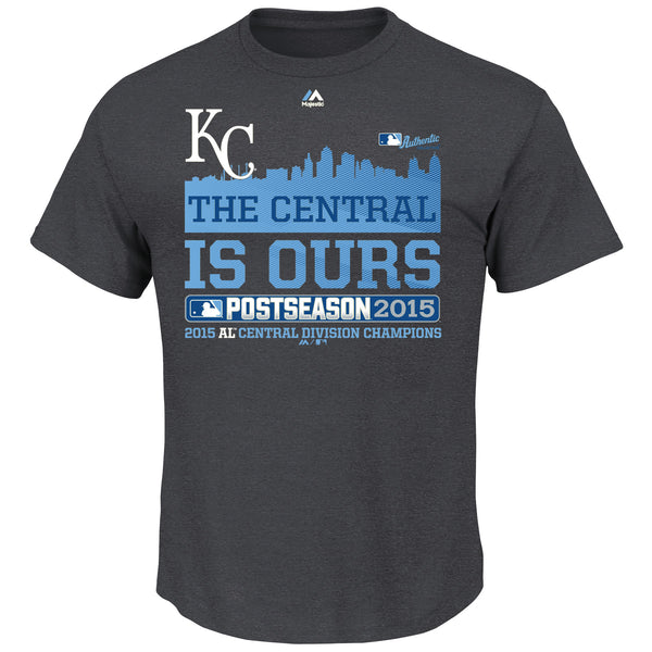 Kansas City Royals We Own The Central Youth Locker Room T-Shirt by Majestic