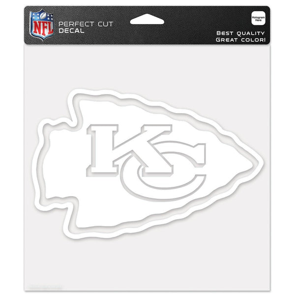 Kansas City Chiefs Perfect Cut Decals 8" x 8"