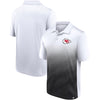 Kansas City Chiefs PARAMETER WHITE/BLACK Polo Shirt by Fanatics