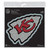 Kansas City Chiefs 6"x6" Glitter Decal by Wincraft
