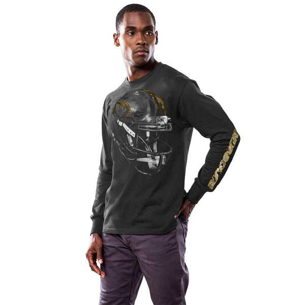Missouri Tigers Reflective Sideline Completion Long Sleeve T-Shirt by Majestic