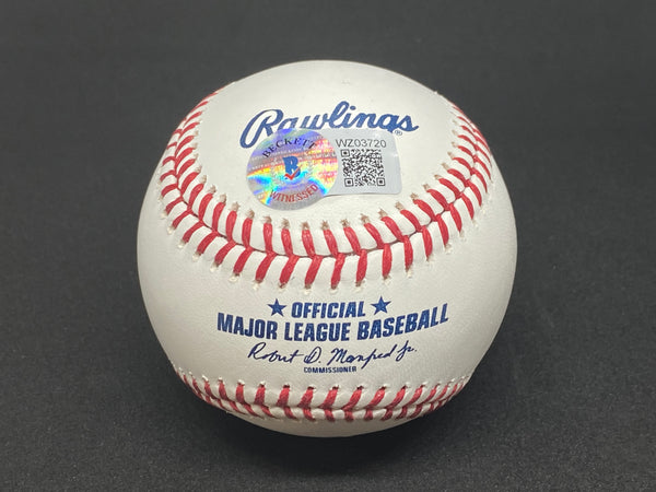 Kansas City Royals BRETT SABERHAGEN Autographed Baseball - Beckett