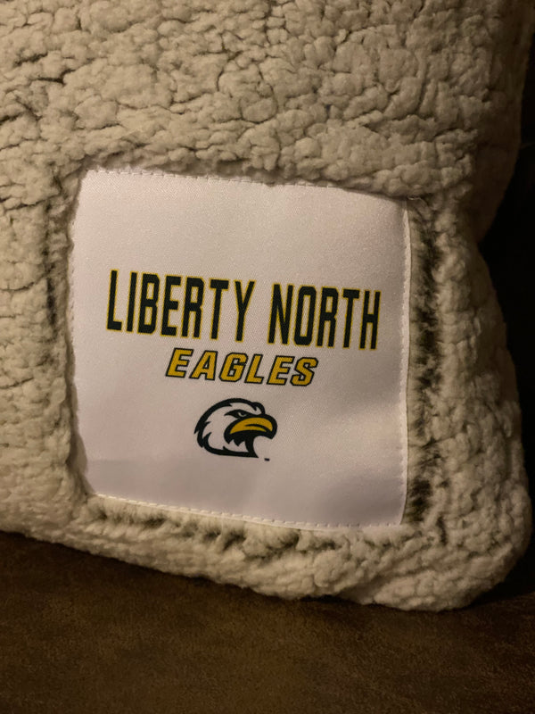 Liberty North Eagles FROSTY Pillow - Logo