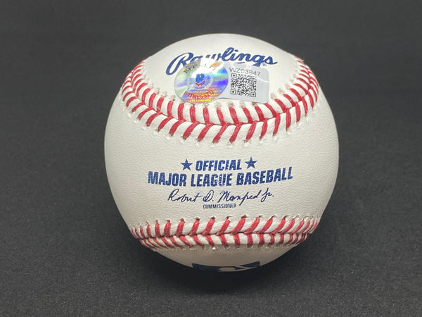 Kansas City Royals BO JACKSON Autographed Baseball - Beckett