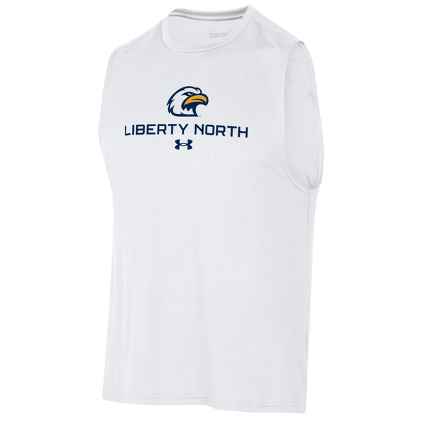 Liberty North Eagles Mens Tech Sleeveless Tee- Under Armour