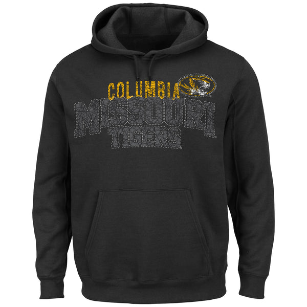 Missouri Tigers Men's Leading The Charge Hooded Pullover Sweatshirt by Majestic
