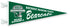 Northwest Missouri State Wool Embroidered 12"x30" National Champs Pennant