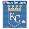 Kansas City Royals Perforated Vinyl Decal 17" x 17"