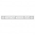 Northwest Missouri State University Sticker Shock Decals 2" x 19"