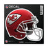 Kansas City Chiefs Helmet Decal 6"x6"