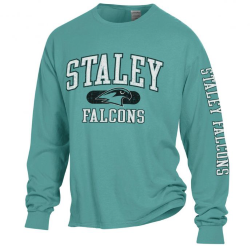 Staley Falcons Comfort Wash Logo Long Sleeve T-Shirt by Gear