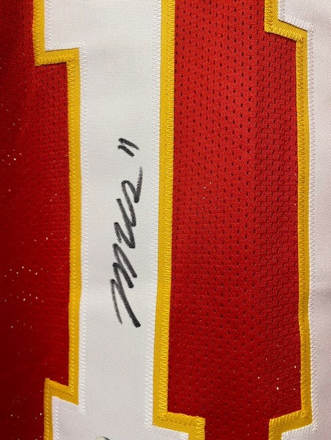 Kansas City Chiefs Marquez Valdez-Scantling Signed “Custom” Jerseys BECKETT